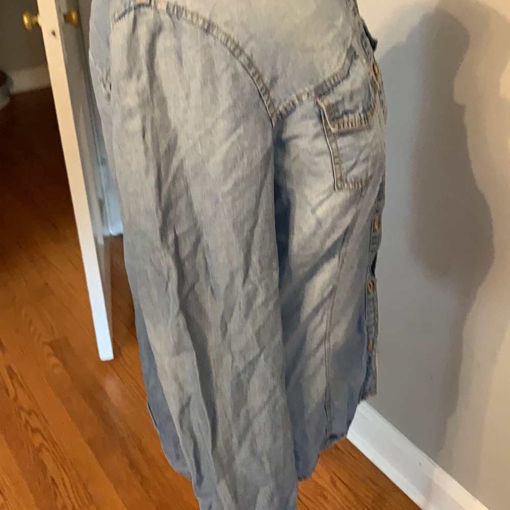 Splendid Denim Button Down - image 4